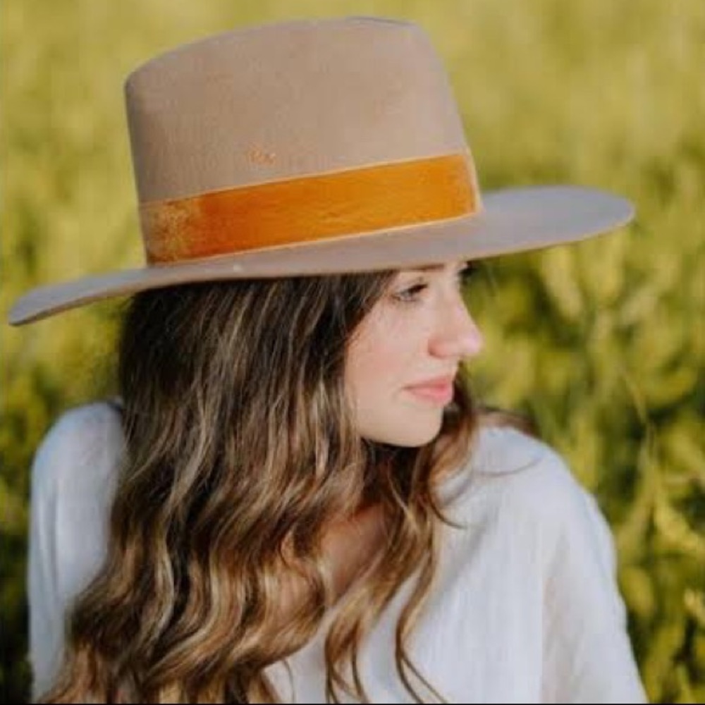 Lack of color hat (avail in black also)